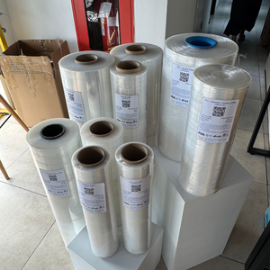 Máy đóng gói LLDPE tiêu chuẩn máy bọc căng phim bán tự động hiệu quả chi phí phim không có màu moq 500kg - Product Image 1