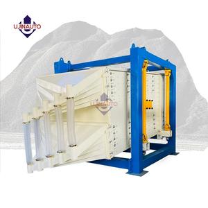 Machine rotative rectangulaire de criblage de sable de quartz d'acier au carbone de couche de Sifter1-5 - Product Image 1