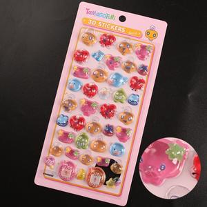 Pegatinas Sólidas para Niños, Pegatinas Decorativas con Relieve 3D de Cristal, Lindas y Animadas, Estilo <span class=keywords><strong>Tamagotchi</strong></span> - Product Image 3