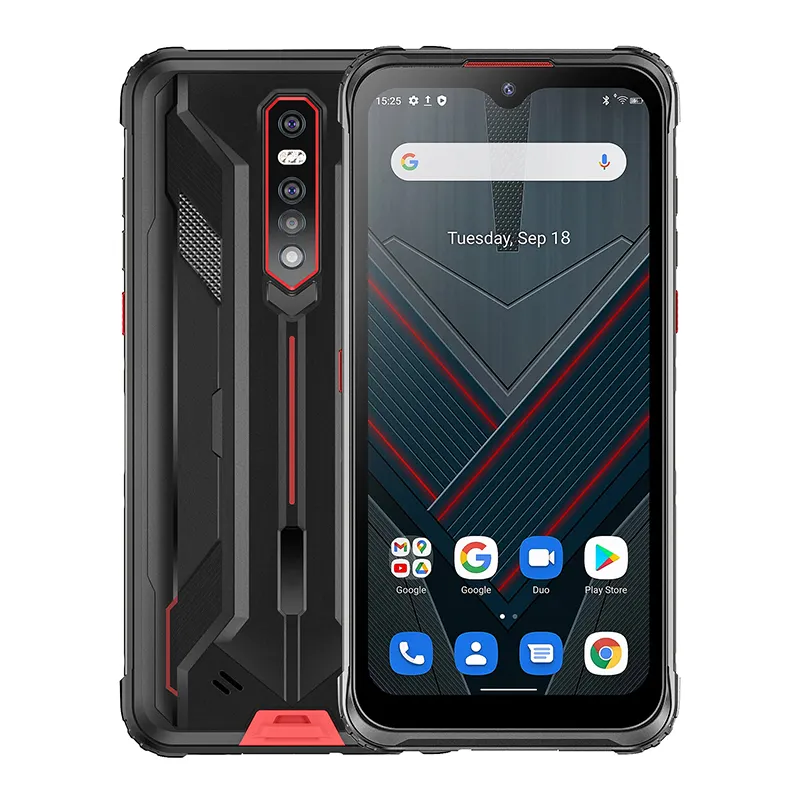 Neuestes Design C7 6,3 Zoll IP68 Wasserdichtes Android 12 8GB RAM 128GB ROM 5G Smartphone-Handys