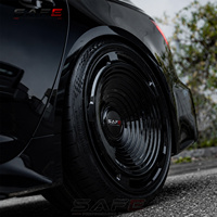 Jantes en alliage forgé rétro noir brillant 19 20 21 22 pouces pour Audi RS6 RS7 Avant BMW M5 5x108 5x112 5x120