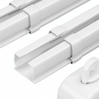 Rail de rideau télescopique moderne blanc en alliage d'aluminium, modulable, pour plafond et fenêtre, installation facile, assemblage modulaire