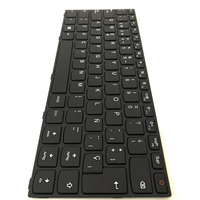 Keyboard Laptop Bahasa Spanyol untuk Lenovo Ideapad 110-14 110-14ISK Bingkai Hitam Tata Letak SP dengan Tombol Daya