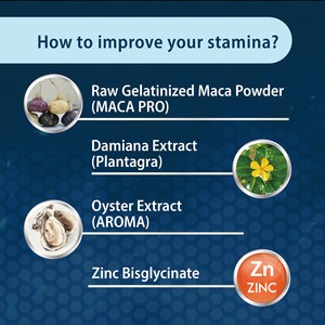 Etiqueta privada Immune And Energy Booster Plus Suplemento sanitario en polvo de zinc y Maca - Product Image 3