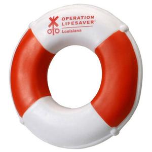 Pelotas Antiestrés Personalizadas con Forma de Salvavidas, Logotipo Promocional, Espuma de PU Suave, Regalo de Playa, Natación, Anillo de Seguridad, Rescate, Verano - Product Image 1