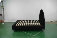 Lit de rangement rembourré avec vérin à gaz OEM, cadre de lit ottoman Queen/King pour grossistes, détaillants, hôtels – Fournisseur d'usine sur mesure