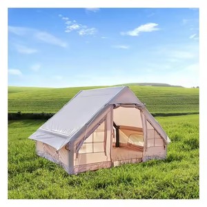 เต็นท์กันลมแบบหนาอุปกรณ์ตั้งแคมป์กันฝนกลางแจ้งสำหรับครอบครัวทำจากผ้าอ๊อกซ์ฟอร์ด - Product Image 2