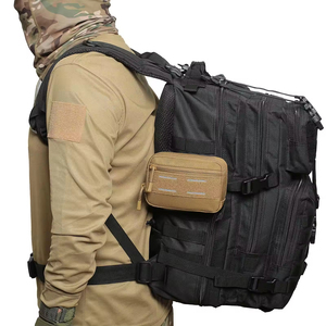 Sac à dos étudiant avec fermeture éclair, durable, qualité alimentaire, unisexe, pour camping, randonnée en extérieur, sac banane EDC - Product Image 2