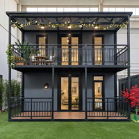 Kit de maison préfabriquée modulaire extensible de 20 à 40 pieds pour habitation, vente aux États-Unis, en Europe et en Australie