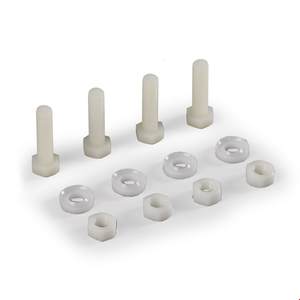 Poliamm. Juego de tornillos F1PA25 (4 piezas) para herrajes para muebles - Product Image 1
