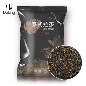 Tay çekilmiş çay çay poşeti için özel tay içecekler Doking tay aromalı siyah çay - Product Image 5