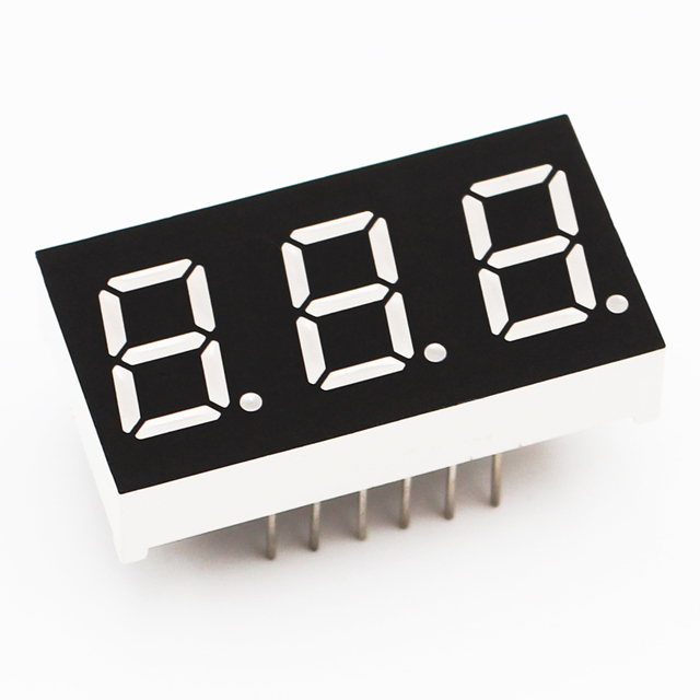 Good quality led seven segment 0.4 inch fnd 3 digit 7 segment led display 4031as