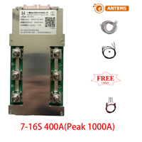 Carte de circuit imprimé (PCB) ANT Smart BMS série 7-16S 400A (pic 1000A)