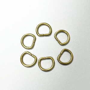 Hebillas de acero inoxidable con anillo en D 316, herrajes metálicos para bolsos y accesorios de ropa, conectores de anillo duraderos - Product Image 3