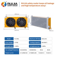 Radiador de motor CC 12V/24V CA, Enfriador de aceite marino, Condensador de agua de mar, Gran stock de intercambiadores de calor
