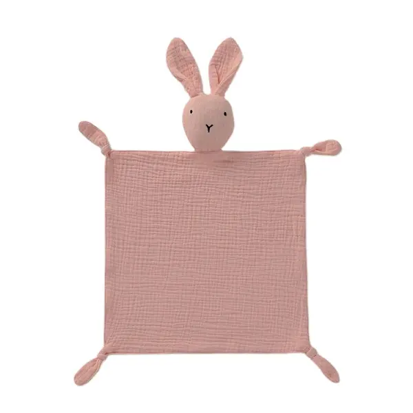 आरामदायक और नरम खरगोश के आकार का शिशु के लिए आरामदायक लार तौलिया नवजात शिशु के लिए शुद्ध सूती तौलिया