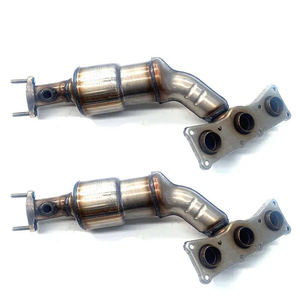 Premium nouveau convertisseur catalytique en acier inoxydable 304 <span class=keywords><strong>catalyseur</strong></span> de purification d'échappement d'origine pour BMW série 5 2005-2010 E60 EPA - Product Image 6