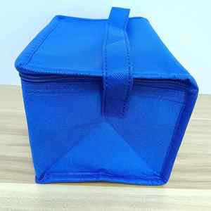Bolsa Térmica Pequeña Azul, Bolsas y Cajas Térmicas para Almuerzo, Caja Térmica Versátil para Almacenamiento Portátil, Bolsa Térmica para Alimentos con Asa, No Tejida - Product Image 5