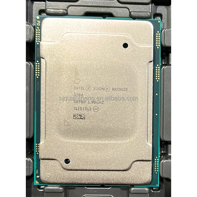 ホット中古IntelXeonブロンズ3204サーバーCPUプロセッサ8.25Mキャッシュ1.90/1.9GHz E5 6コアLGA3647-0世代スケーラブルDDR4