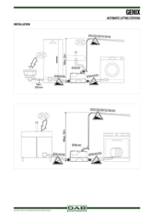 <span class=keywords><strong>Pompe</strong></span> à eaux usées DABpumps Modèle GENIX VT030, <span class=keywords><strong>Pompe</strong></span> de relevage pour toilettes, <span class=keywords><strong>Pompe</strong></span> de macération pour eaux domestiques, <span class=keywords><strong>Pompe</strong></span> d'évier BombaDAB - Product Image 5