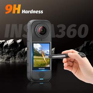 Amazear - Paquete de 3 Protectores de Pantalla de Vidrio Templado con Dureza 9H para Insta360 X4 Air Ultra HD, Película Antirrayaduras, Kit de Fácil Instalación - Product Image 4