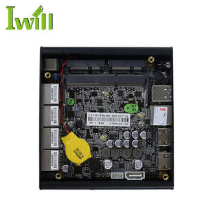 IWILL J3160 Micro Máy Tính NUC-C3L4 4 * LAN Pfsense Tường Lửa Barebone Mini Pc Mạng Máy Chủ - Product Image 5