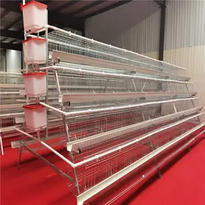 Hot Dip Galvanized Battery Poultry Farm A Frame Manual Layer Chicken Cage