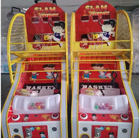 Machine de jeu d'arcade de tir au basket-ball en métal à monnayeur, très populaire pour les enfants