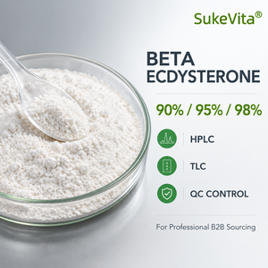 Beta <span class=keywords><strong>Ecdisterona</strong></span> en Polvo a Granel 98% HPLC 20-Hidroxiecdisona Cyanotis Arachnoidea Ingrediente para Suplementos Deportivos - Product Image 6