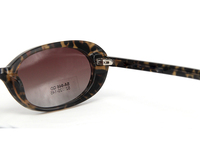 Lunettes de soleil polarisées en acétate pour femmes, forme ovale, faites à la main, avec motif léopard et logo personnalisé, protection UV400