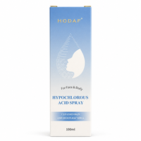 Spray facial en gros à l'acide hypochloreux, brume réparatrice post-procédure pour peaux sensibles, grasses et sujettes à l'acné, OEM ODM Marque Privée
