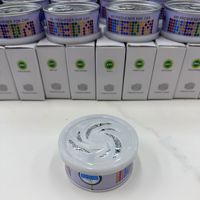 Baume parfumé solide pour voiture à motifs colorés, parfum longue durée, désodorisant et décoratif pour l'intérieur de la voiture, vente en gros