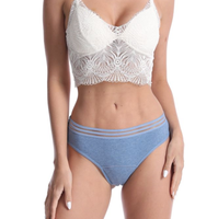 Mädchen Teen Sexy Dessous Spitze Transparent Niedrige Taille G-String Tangas für den Menstruationszyklus Niedliche & Bequeme Unterwäsche für Teenager
