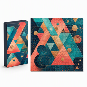 Custom Design DIY Paper Adult Jigsaw <b>Puzzle</b> 501-1000 Pieces Color <b>Box</b> - Product Image 2