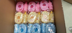 Boîte à lunch en plastique de dessin animé en gros avec cuillère, ensemble boîte à lunch écologique pour enfants avec bouteille d'eau - Product Image 5