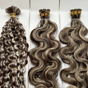 Cheveux russes <span class=keywords><strong>de</strong></span> qualité supérieure, double trame, invisibles, naturels, rangées <span class=keywords><strong>de</strong></span> perles, <span class=keywords><strong>un</strong></span> donneur, 100% cheveux vierges, trame nouée à la main - Product Image 2