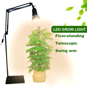 Lampe de culture LED pliable à angle réglable à 160 degrés, lumière de complément de croissance des plantes à minuterie pour les petites plantes d'intérieur, les succulentes - Product Image 6