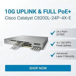 Nouveau commutateur C9200L-24T-4X-E 9200 24 ports Network Essentials - Product Image 6