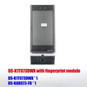 海康威视人脸识别终端的7英寸人脸指纹识别门禁系统DS-K1T673DWX - Product Image 4