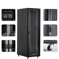 Armoire de serveur 36U 37U 42U, armoire réseau, 19 pouces, standard, sur pied, pour salle de commutation
