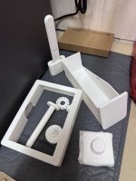 Imprimante 3D FDM à double buse Bambu Lab X2D Combo, haute vitesse, multi-matériaux, haute précision, imprimante 3D de bureau