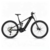 Bicicleta Eléctrica de Montaña EM6 Enduro EMTB 27.5/29" 500W con Motor Central M6100 de 12 Velocidades, Horquilla ROCKSHOX-35S y Suspensión Completa, Superventas