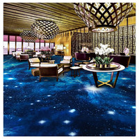 3D Imprimé Tapis De Luxe Étoile Hôtel Couloir Hall De Banquet Tapis Conception Personnalisation Film Théâtre Club Casino Ignifuge