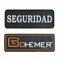 Étiquette de logo PVC 2D personnalisée, patch en caoutchouc souple par Chameleon Mini avec forme de cœur et de fleur, badge en caoutchouc 3D, fabrication