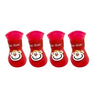 Nouvelles bottes de pluie classiques en PVC pour animaux de compagnie pour chiens et chats avec semelles souples imperméables et écologiques