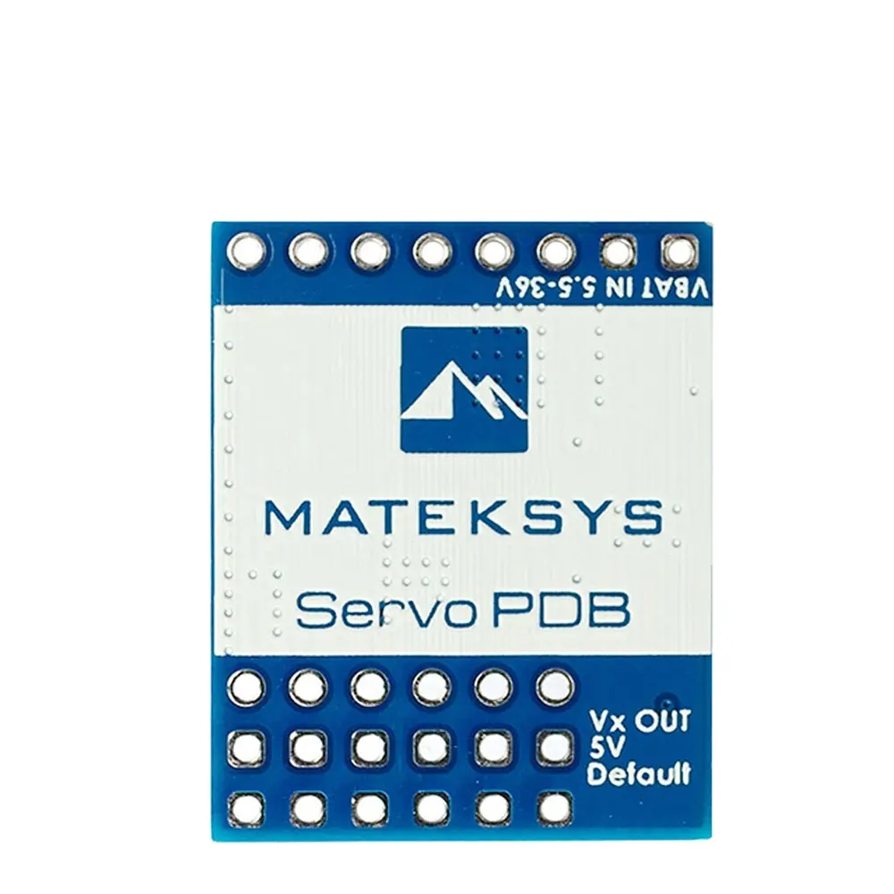 Matek Servo PDB с 12A BEC 9-55V до 5/6/8V регулируемый выход для модели радиоуправляемого самолета с фиксированным крылом