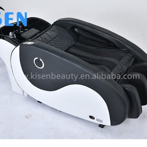Fauteuil de lavage électrique massant Kisen pour salon de coiffure, lit de lavage inclinable pour thérapie capillaire et soins aquatiques - Product Image 5