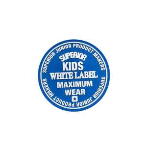Custom Round Soft PVC Rubber Patch <b>Kids</b> <b>Clothing</b> School Bags Waterproof Washable Flexible Injection Molded 3D Logo - Product Image 2