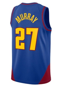 Wholesale High Quality Men's <strong>Denver</strong> #15 <strong>Jokic</strong> #27 MURRAY Basketball Embroidered Jerseys Custom Jerseys with logo - Product Image 3