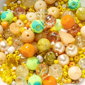 थोक हॉट सेलिंग मिश्रित रंग 8 मिमी छोटे और बड़े ग्लास के लिए छोटे चावल बियर के संयोजन - Product Image 6